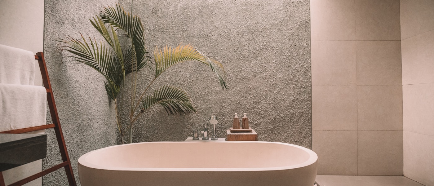 Luxury spa and wellness retreat surrounded by nature